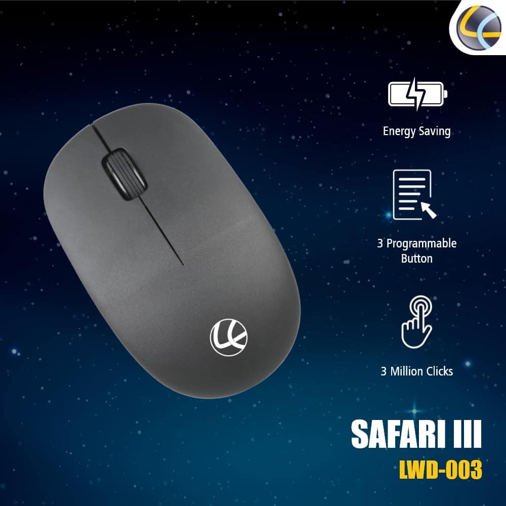 LAPCARE Safari 3 Wireless Optical Mouse - Image 3
