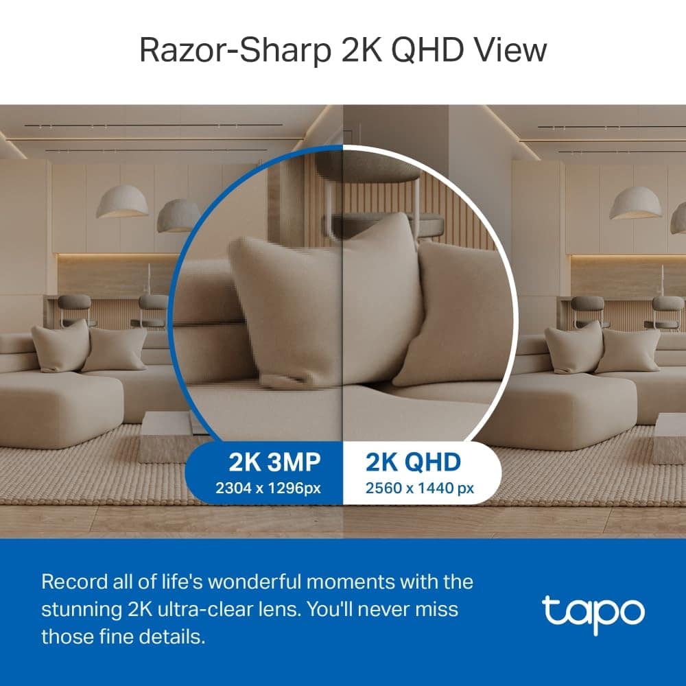TP-Link Tapo C220 2K 4MP QHD Wifi Camera - Image 5