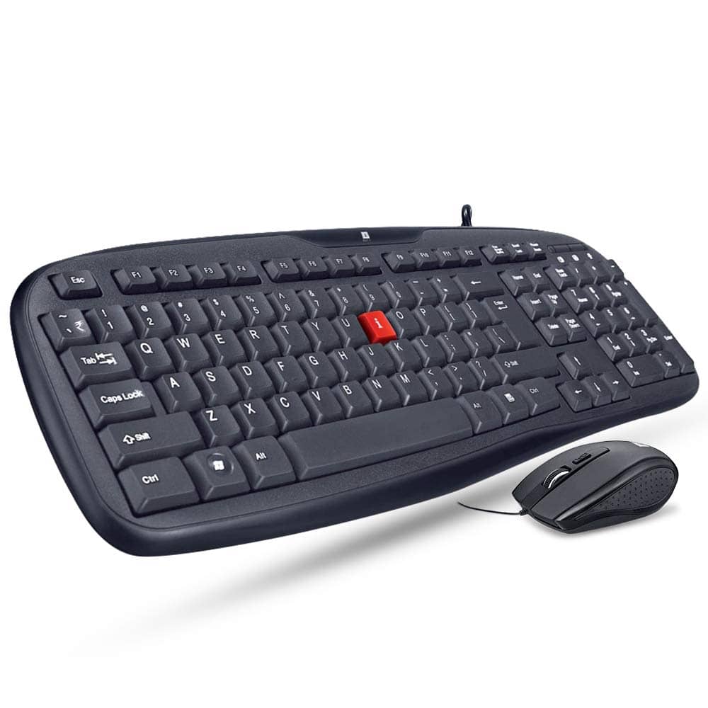 IBall Wintop Soft Key Keyboard and Optical Mouse Combo