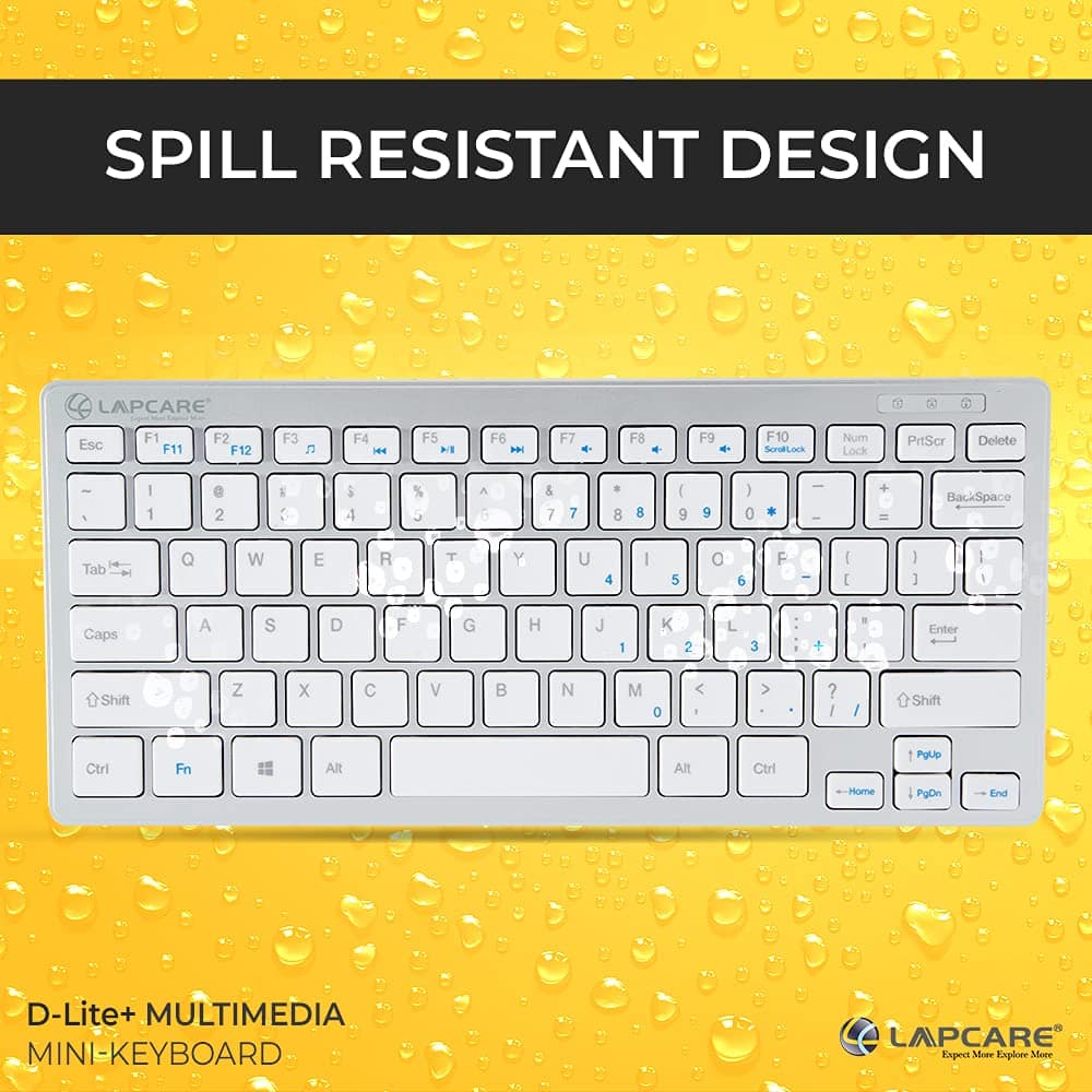 Lapcare D-Lite Plus Wired Mini Keyboard with Chocolate Keys - Image 5
