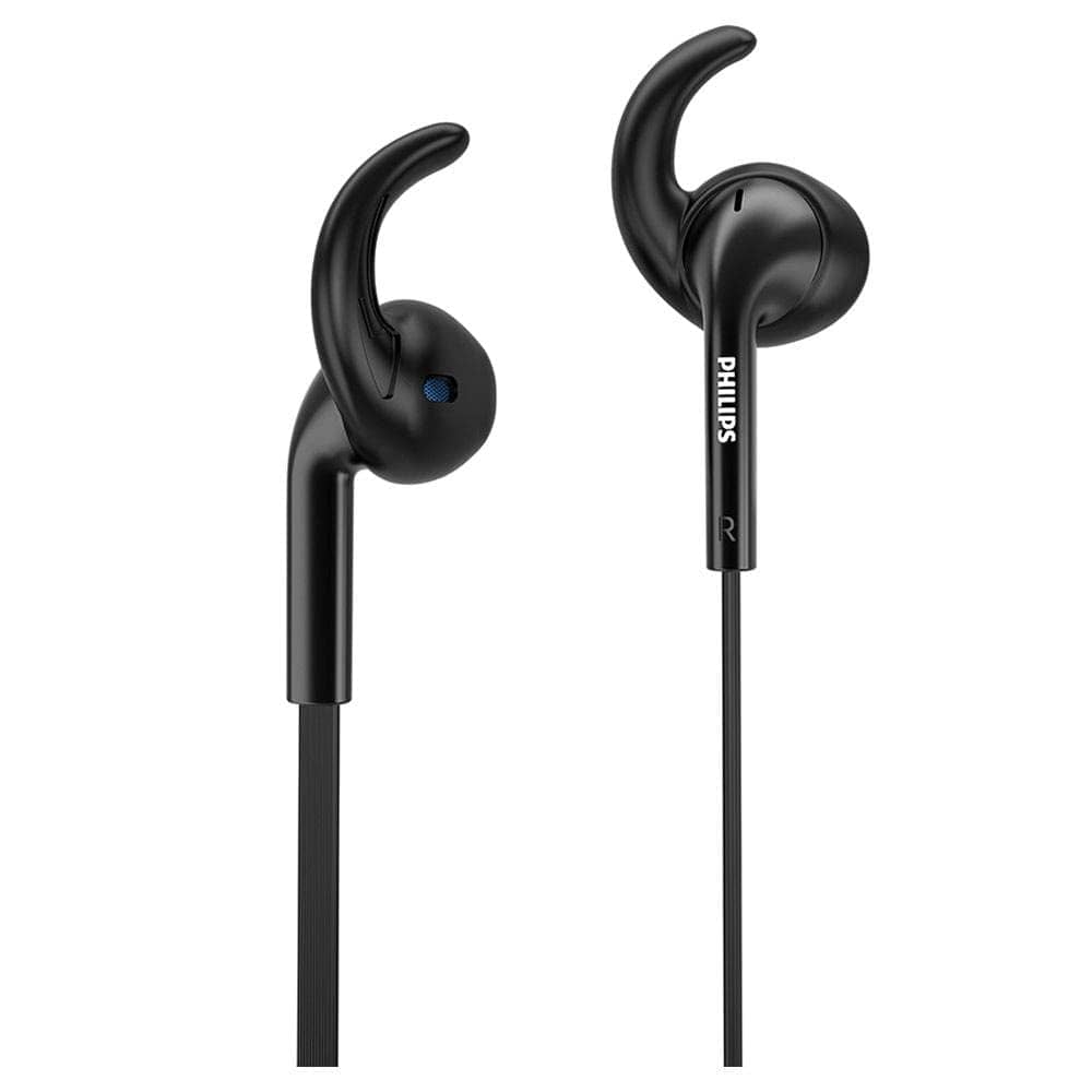 Philips Audio SHE1525BK/94 Wired Earphone with Mic