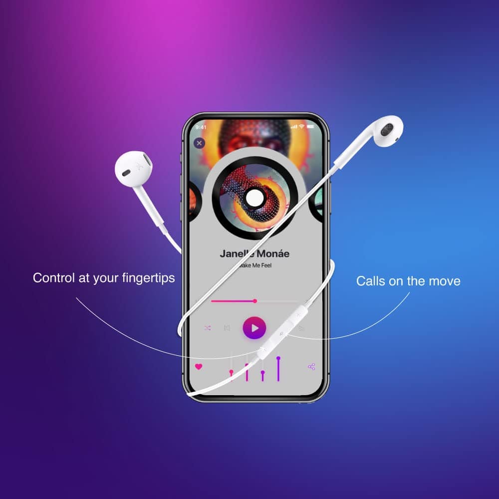 FINGERS SoundReflex W5 Wired Earphone with Mic - Image 4