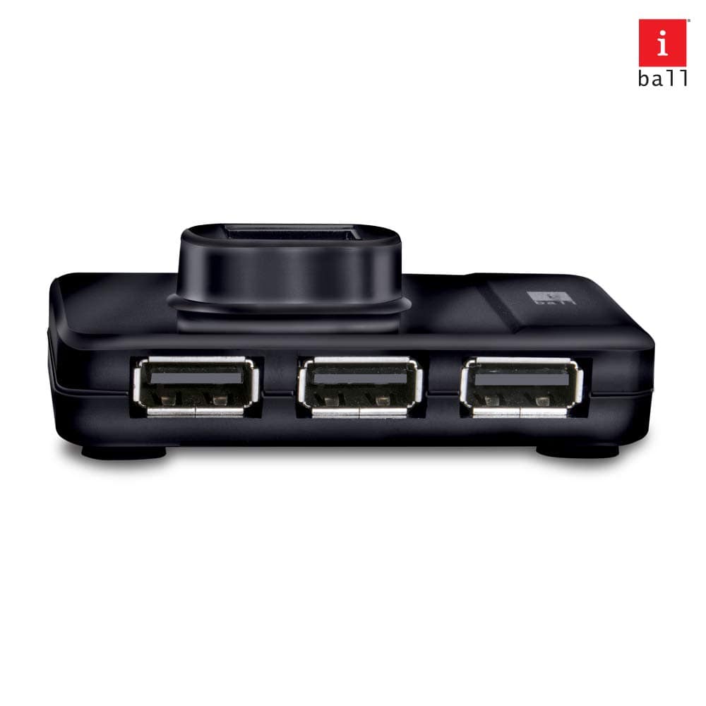 iBall Piano 423 4 Port USB Hub - Image 2