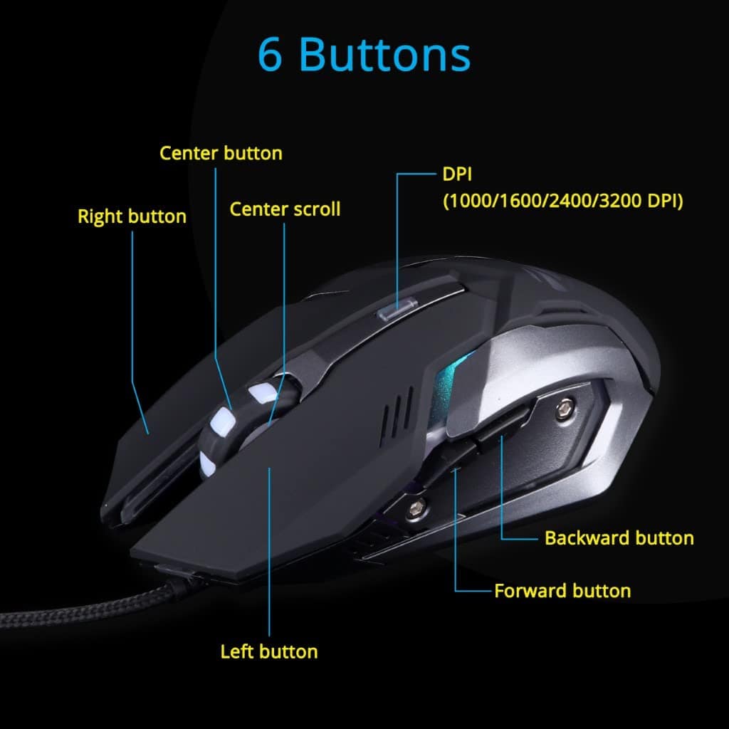 Zebronics Zeb-Transformer Gaming Keyboard and Mouse Combo - Image 5