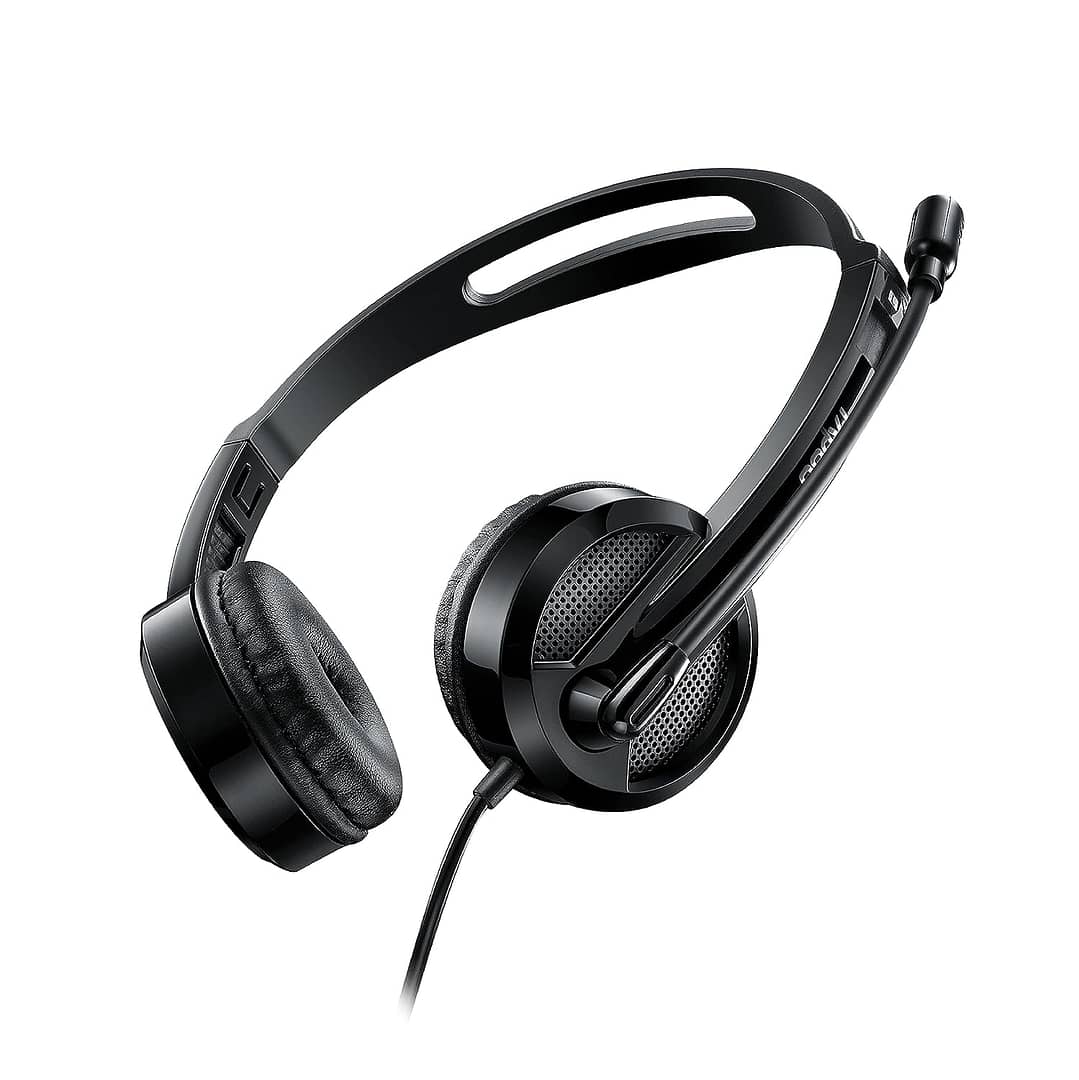 RAPOO H120 Stereo Wired Headphone with Mic