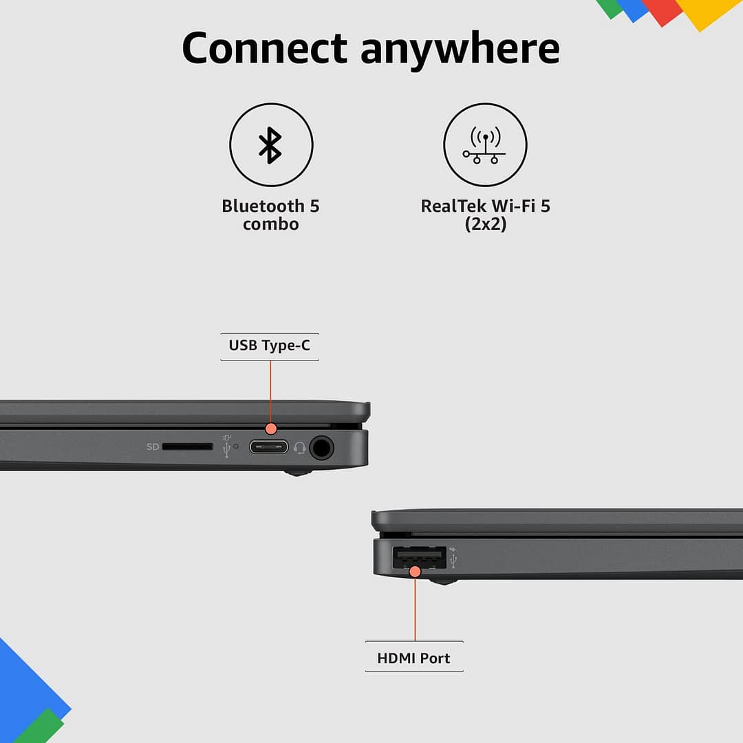 HP Chromebook-2E4M8PA#ACJ - Image 2
