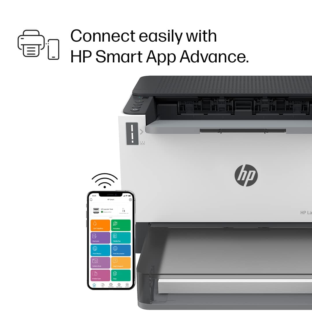 HP LaserJet Tank 1020w Printer - Image 4