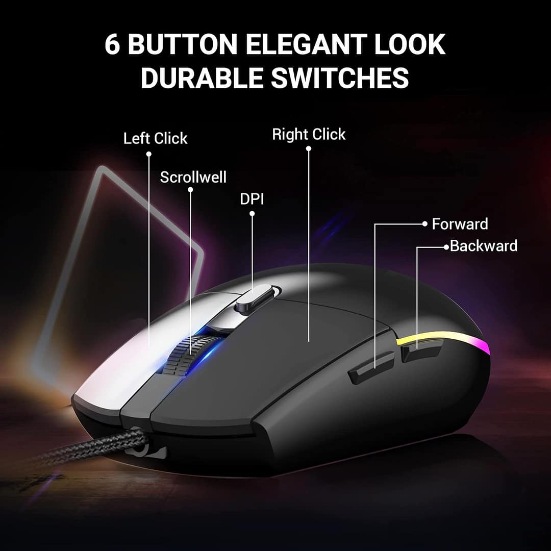Ant Esports KM1600 Gaming Keyboard & Mouse Combo - Image 7