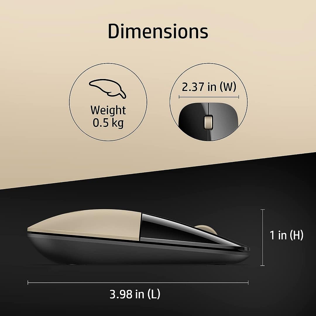 HP Z3700 Wireless Optical Mouse - Image 5