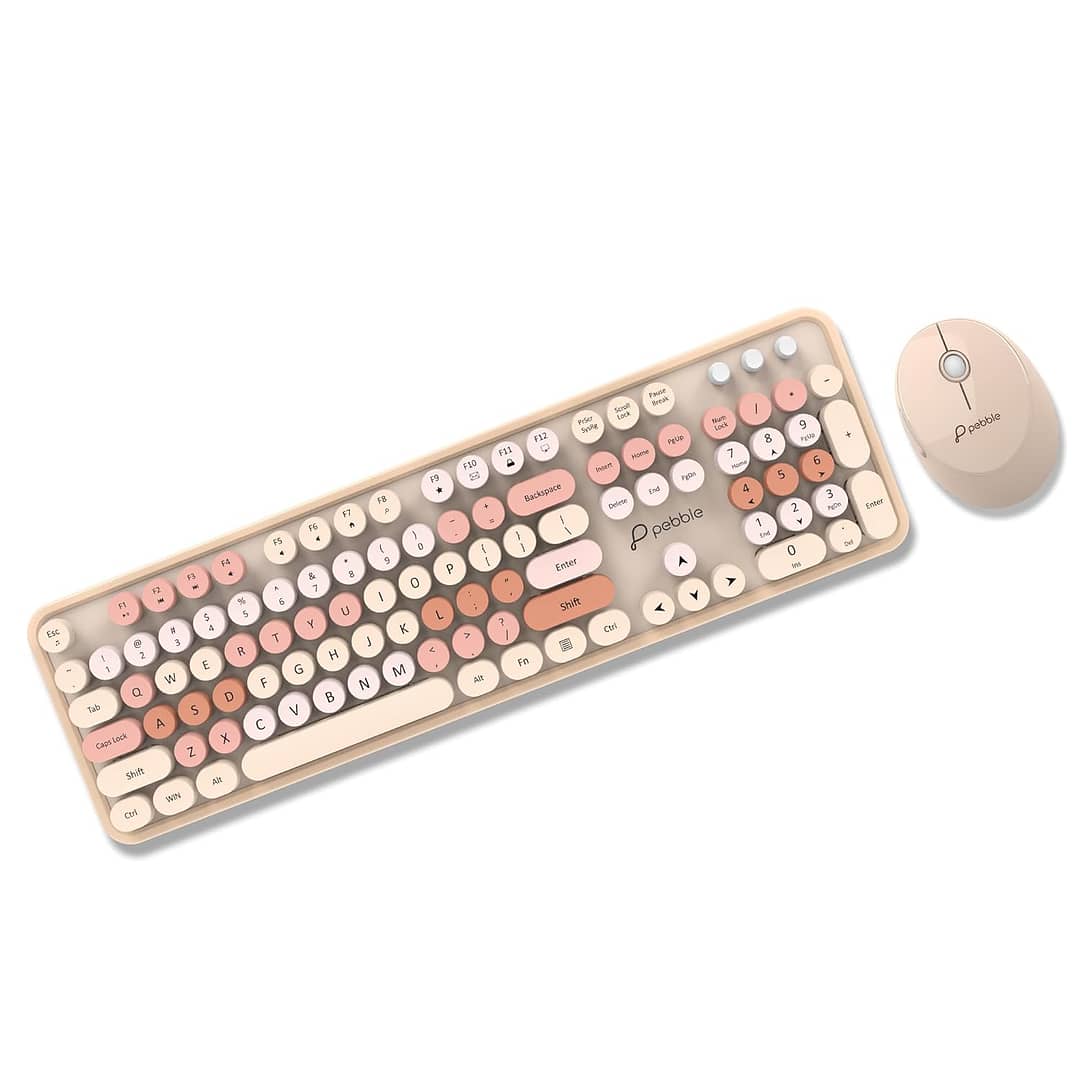 Pebble Digit002 Wireless Keyboard & Mouse Combo