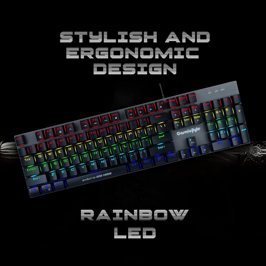 Cosmic Byte Vanth CB-GK-28 Mechanical Keyboard - Image 2