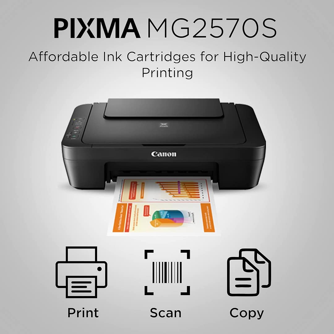 Canon MG2570S Multi-Function Inkjet Colour Printer - Image 3