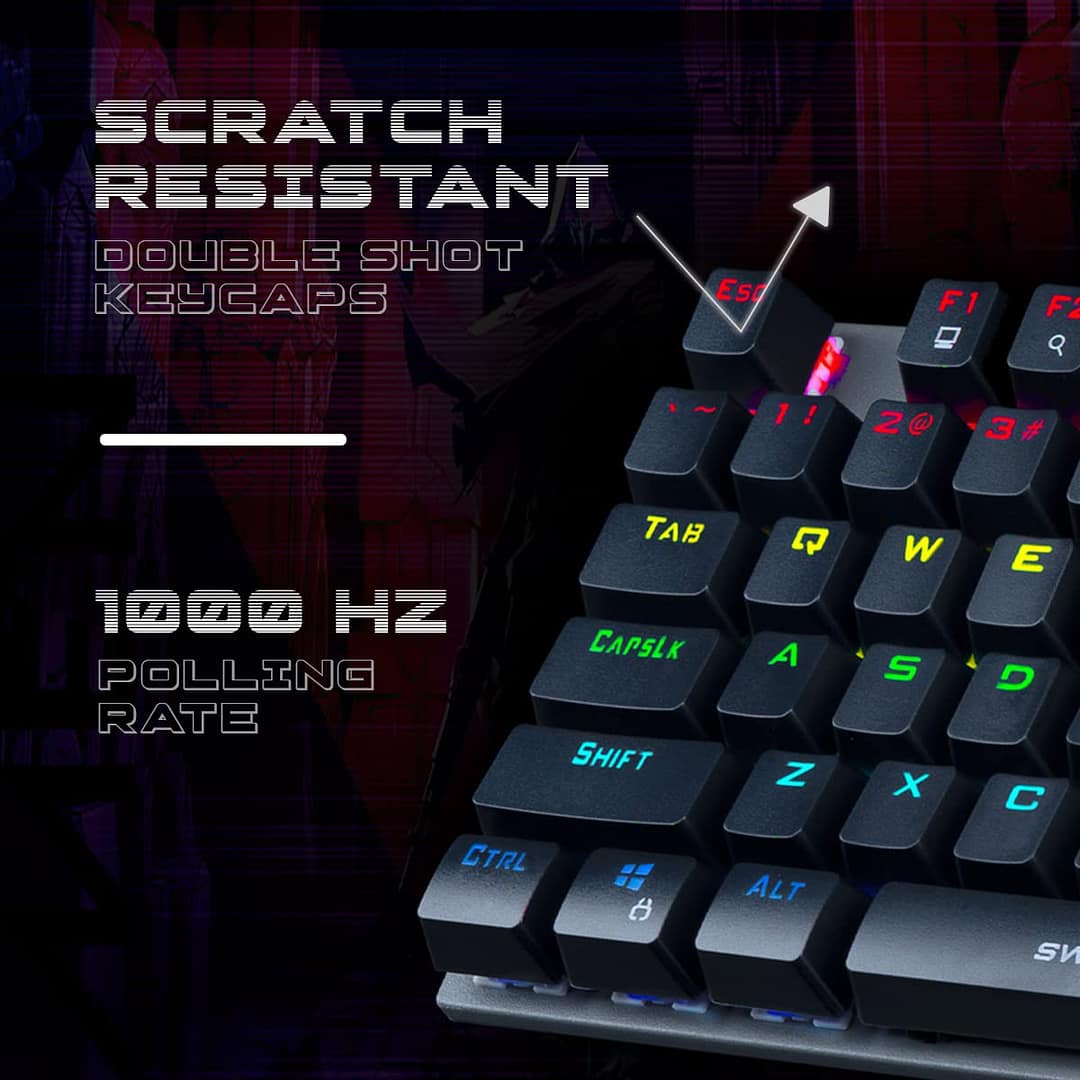 Cosmic Byte Vanth CB-GK-28 Mechanical Keyboard - Image 4