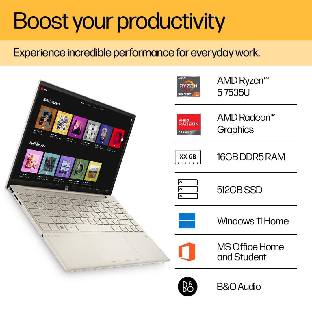 HP Pavilion Aero Laptop 13-7S458PA#ACJ - Image 3