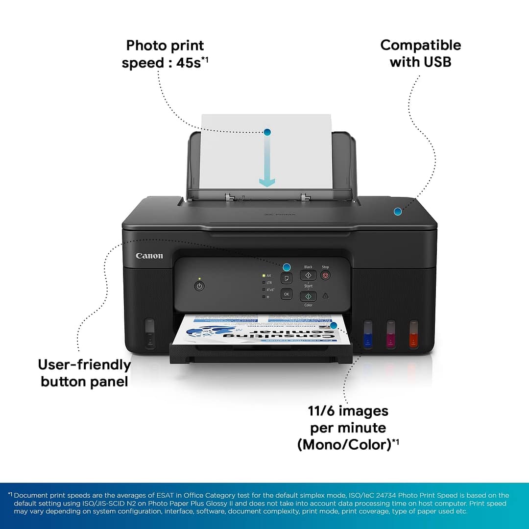 Canon PIXMA MegaTank G2730 All-in-one Printer - Image 5