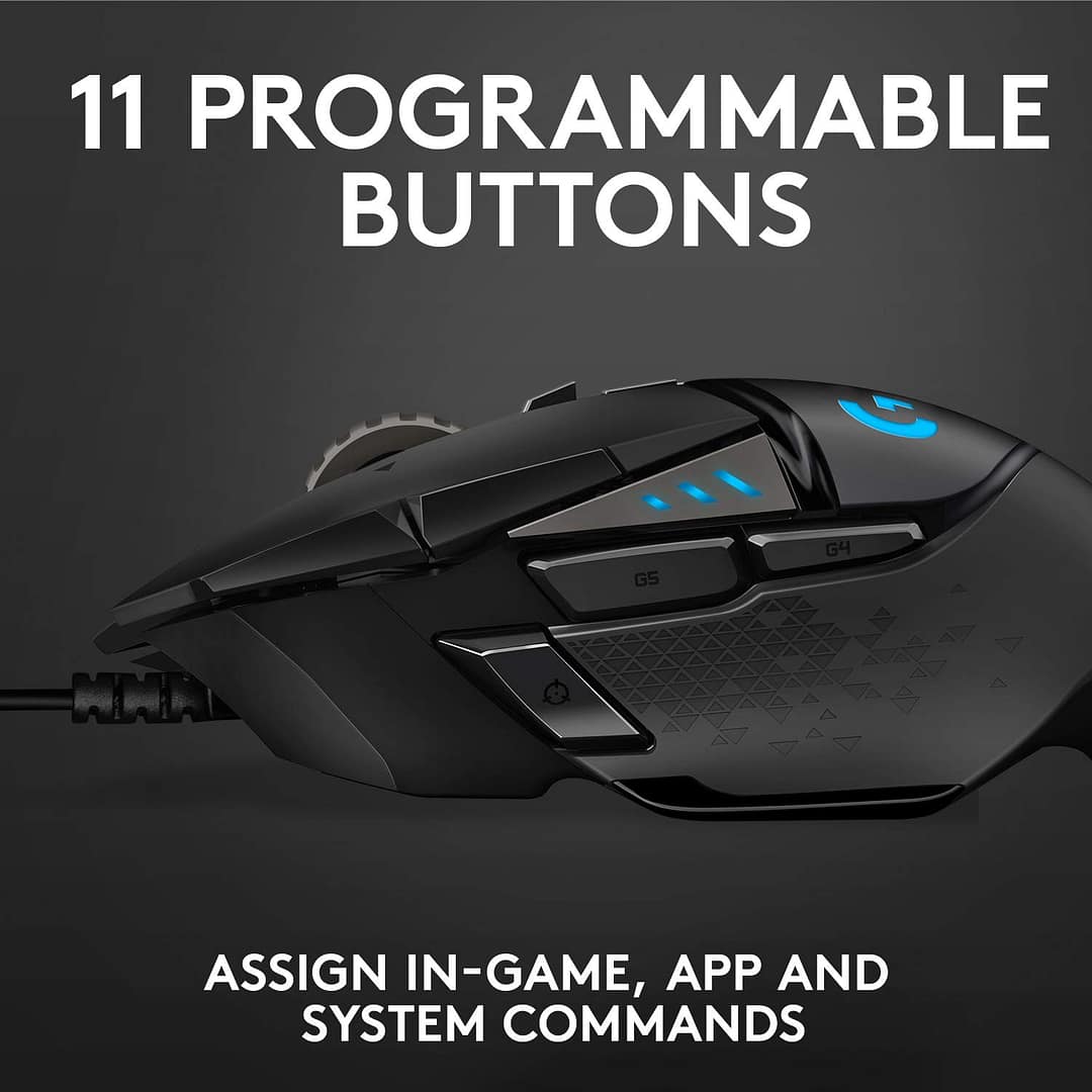 Logitech G502 Wired Gaming Mouse - Image 4