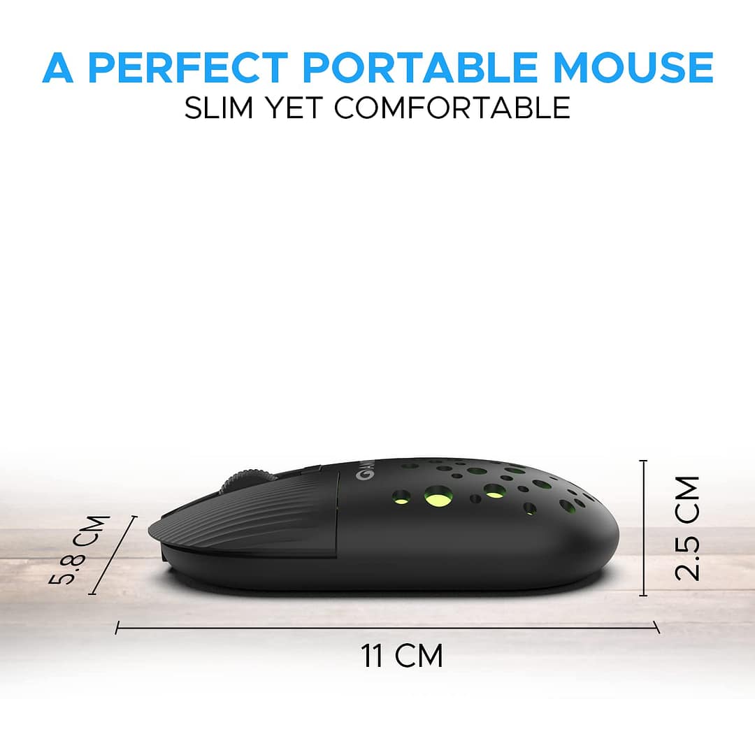 Amkette Hush Pro Spectra Wireless Mouse - Image 3