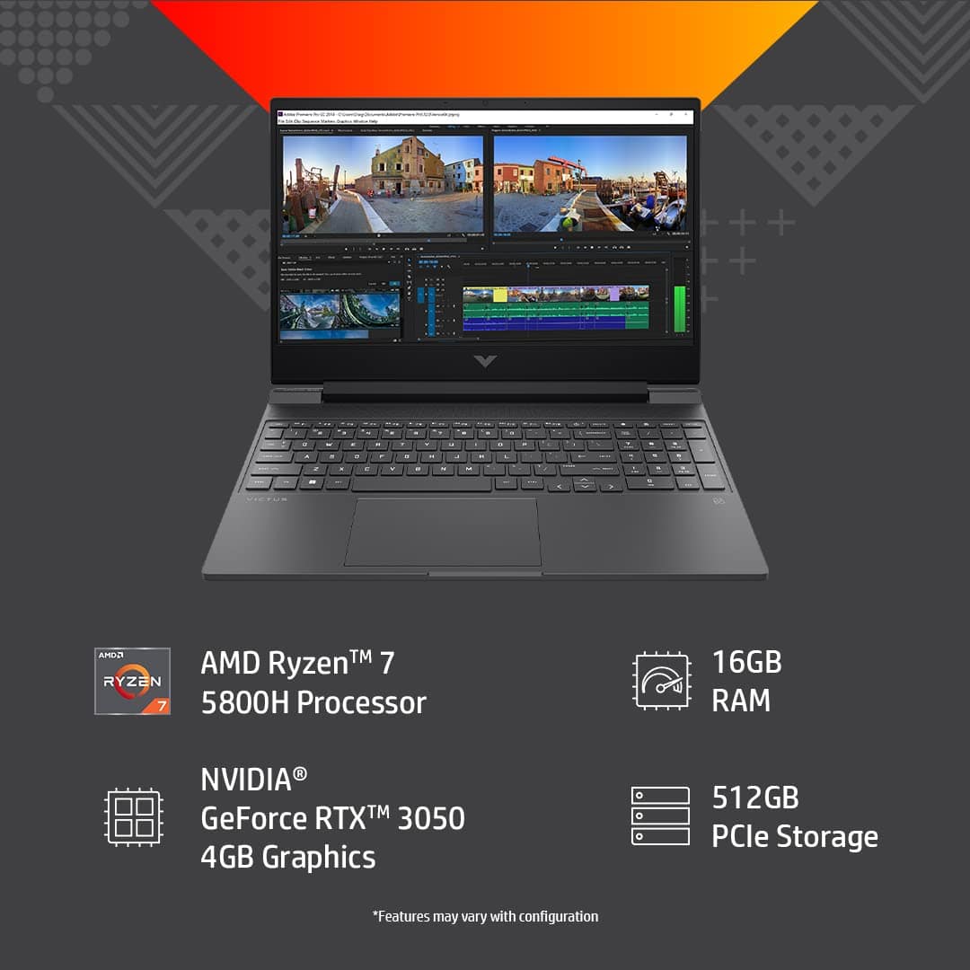 HP Victus Gaming Laptop-6F9U1PA#ACJ - Image 4