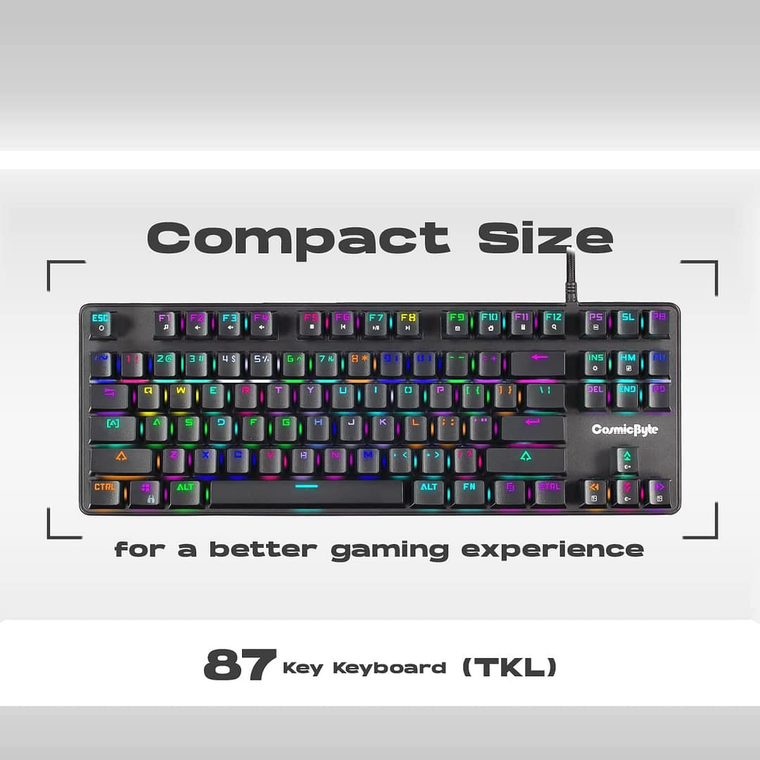 Cosmic Byte Firefly CB-GK-18 Mechanical Keyboard - Image 6