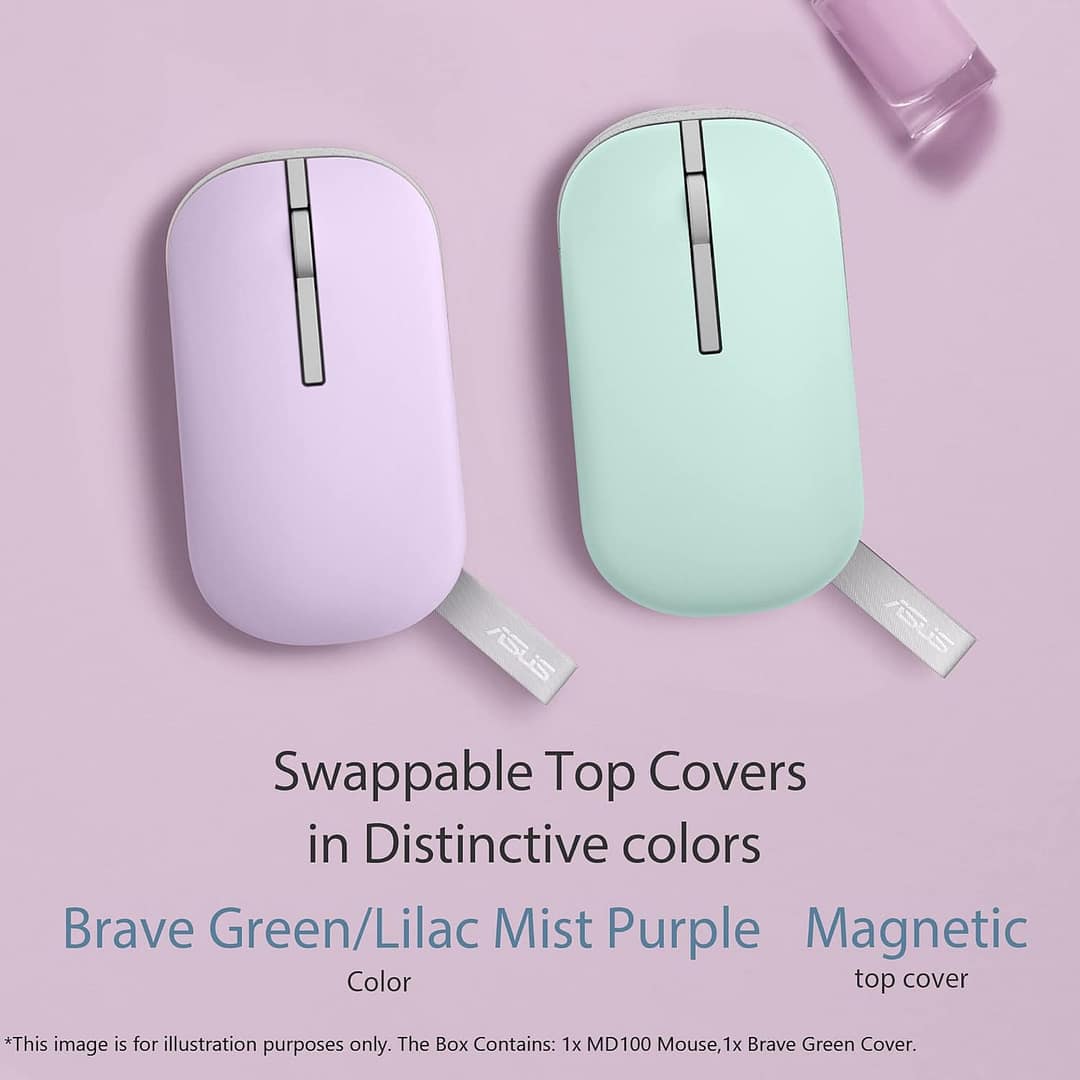 ASUS MD100 Marshmallow Wireless Mouse - Image 4