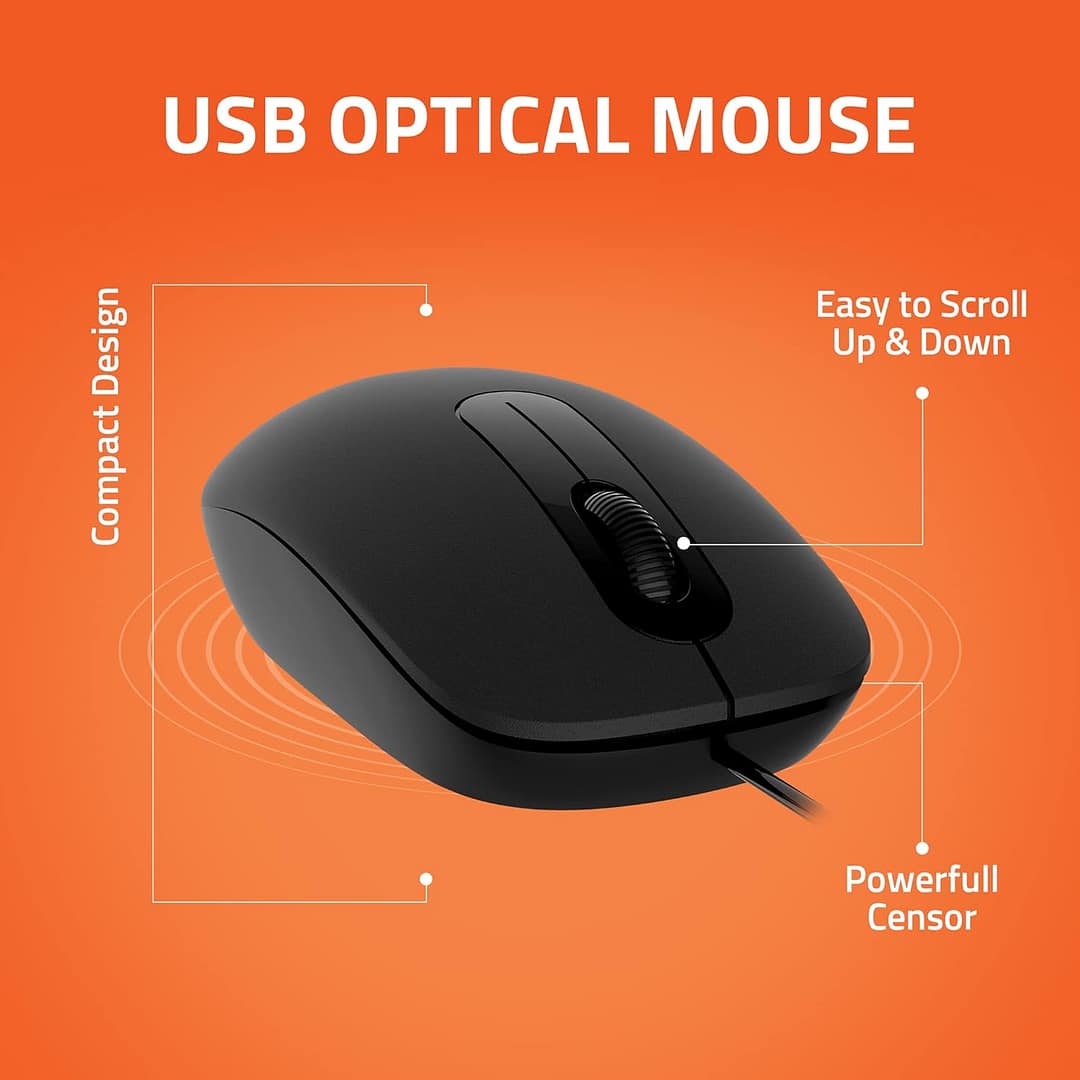 Artis C33 USB Wired Keyboard and Mouse Combo - Image 6