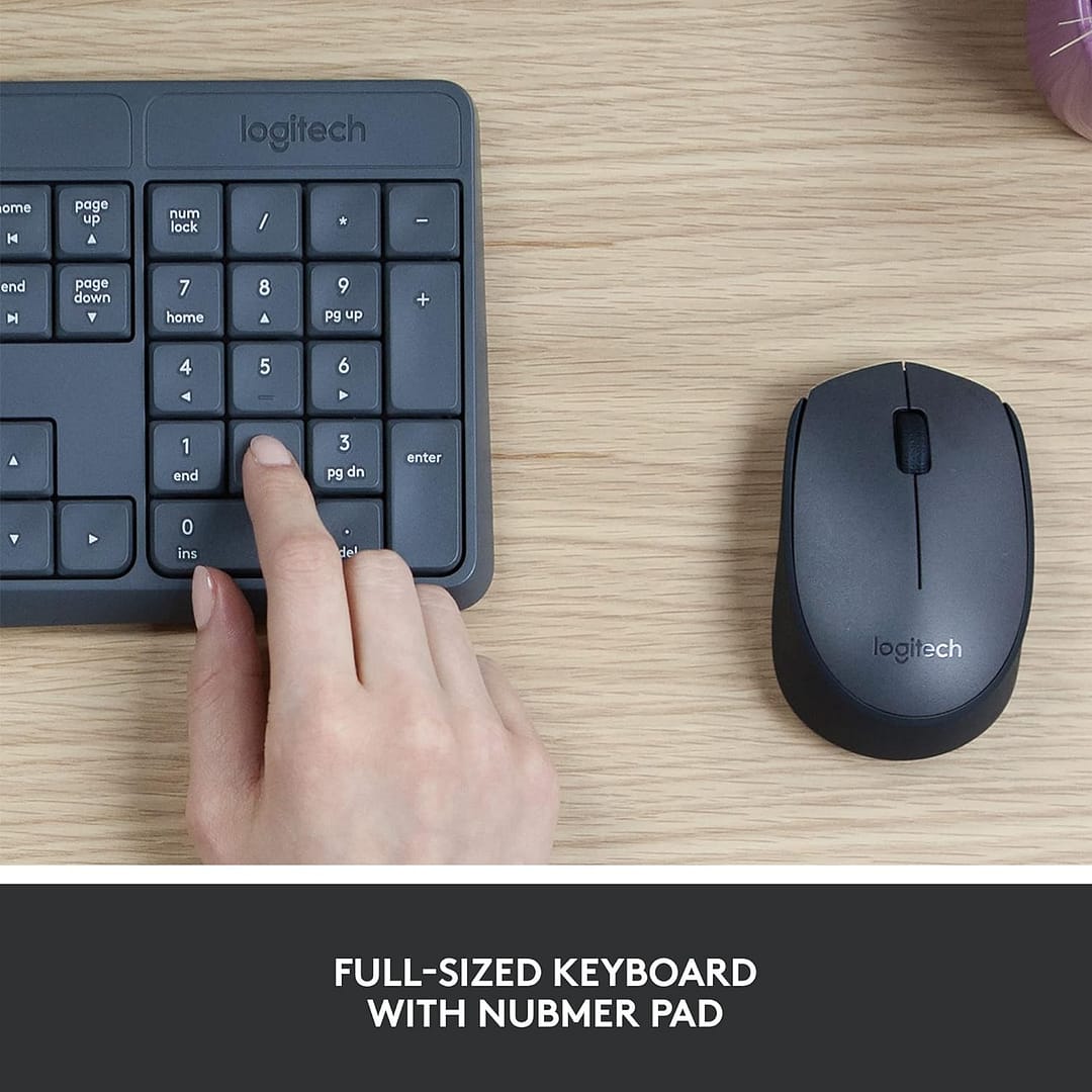 Logitech MK235 Wireless Keyboard and Mouse Combo - Image 4