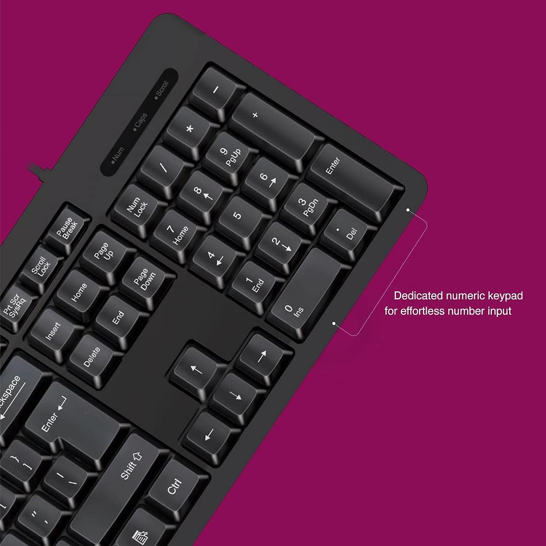 FINGERS FabClicks Multimedia USB Keyboard - Image 2