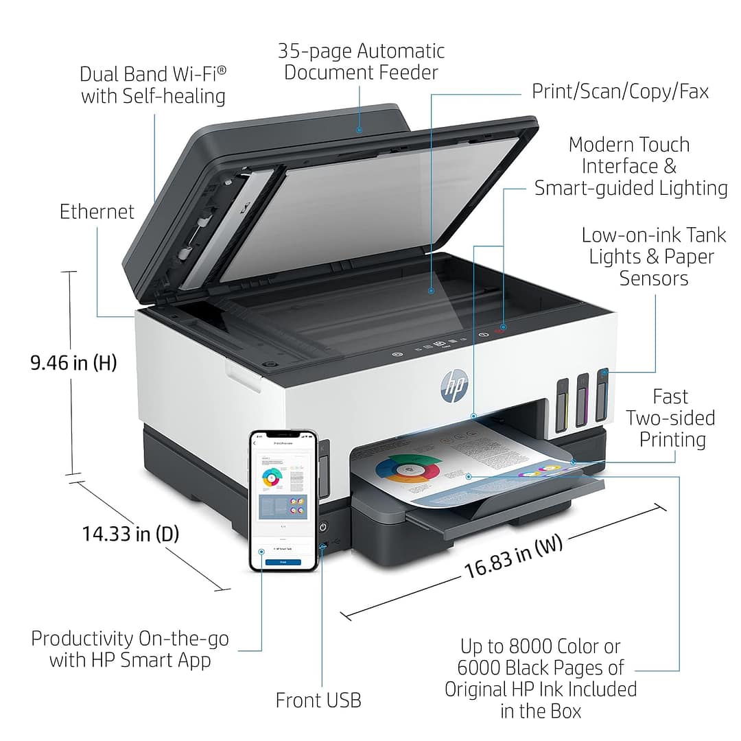 HP Smart Tank 790 All-in-One Printer - Image 3