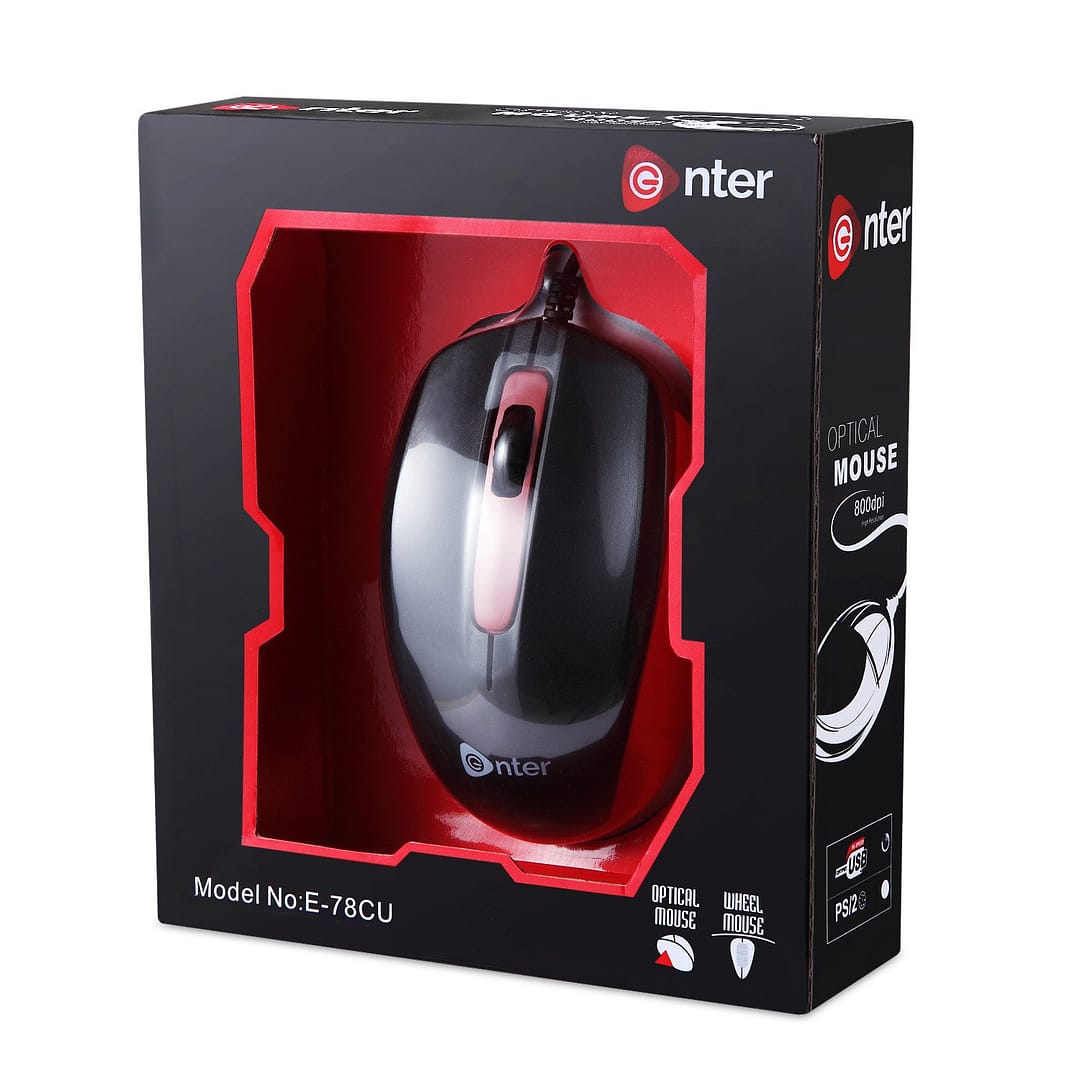Enter E-78CU Wired Mouse - Image 5