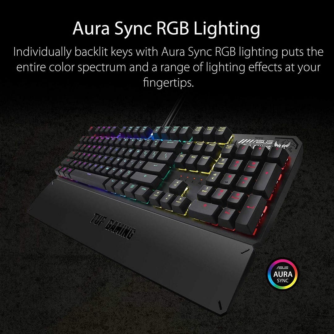 ASUS TUF K3 Gaming RGB keyboard - Image 6