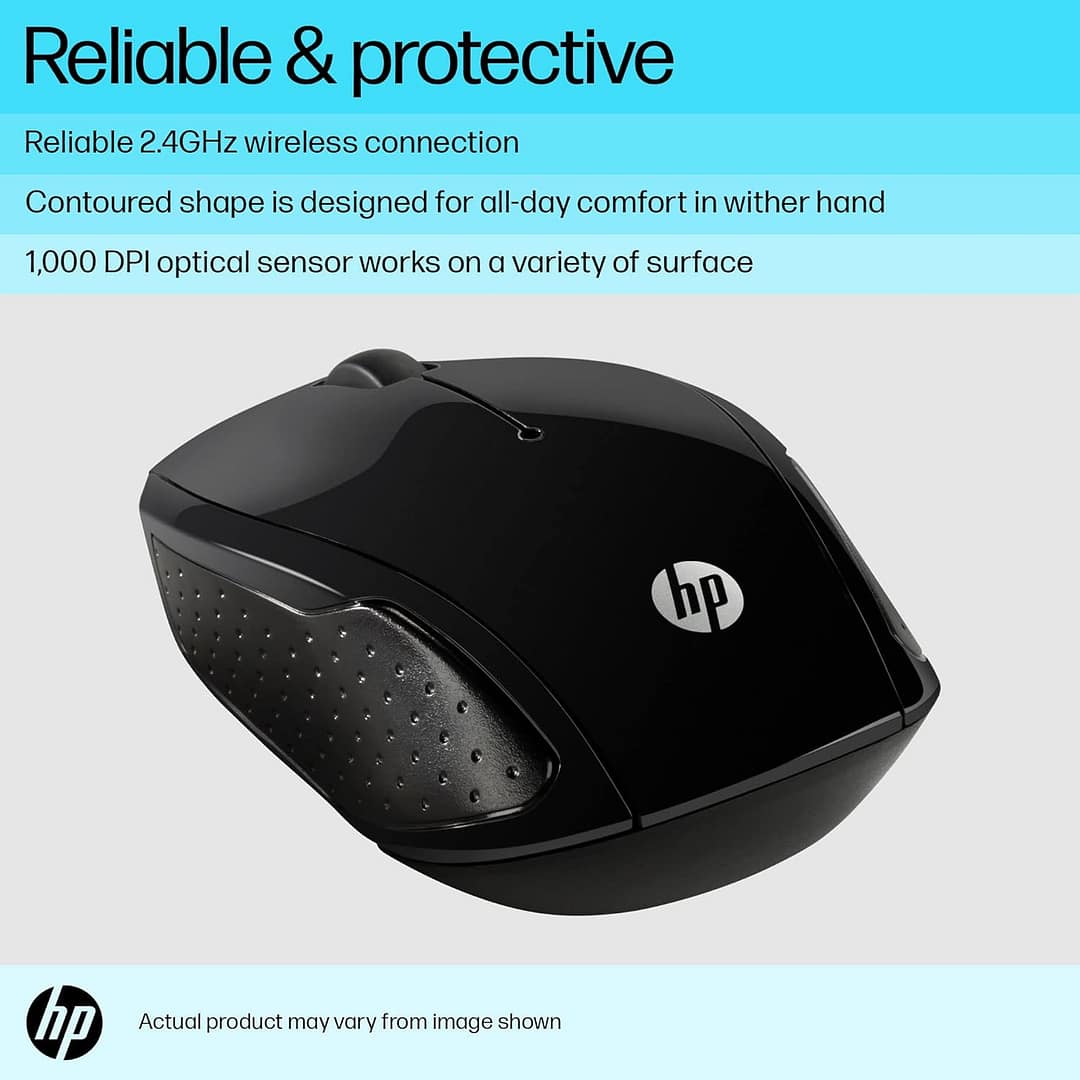 HP 200 USB Wireless Mouse - Image 3