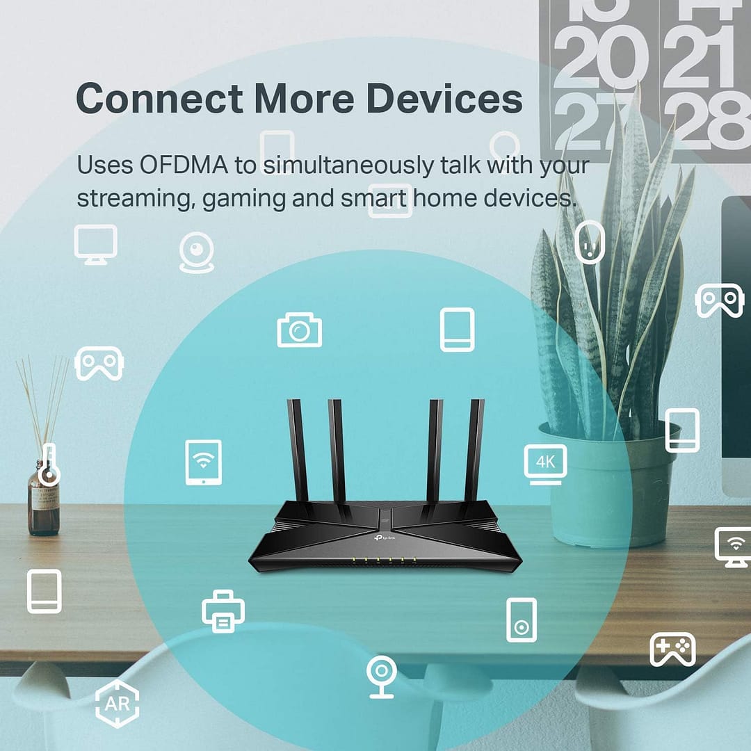 TP-Link Wifi 6 AX1500 Smart WiFi Router - Image 5