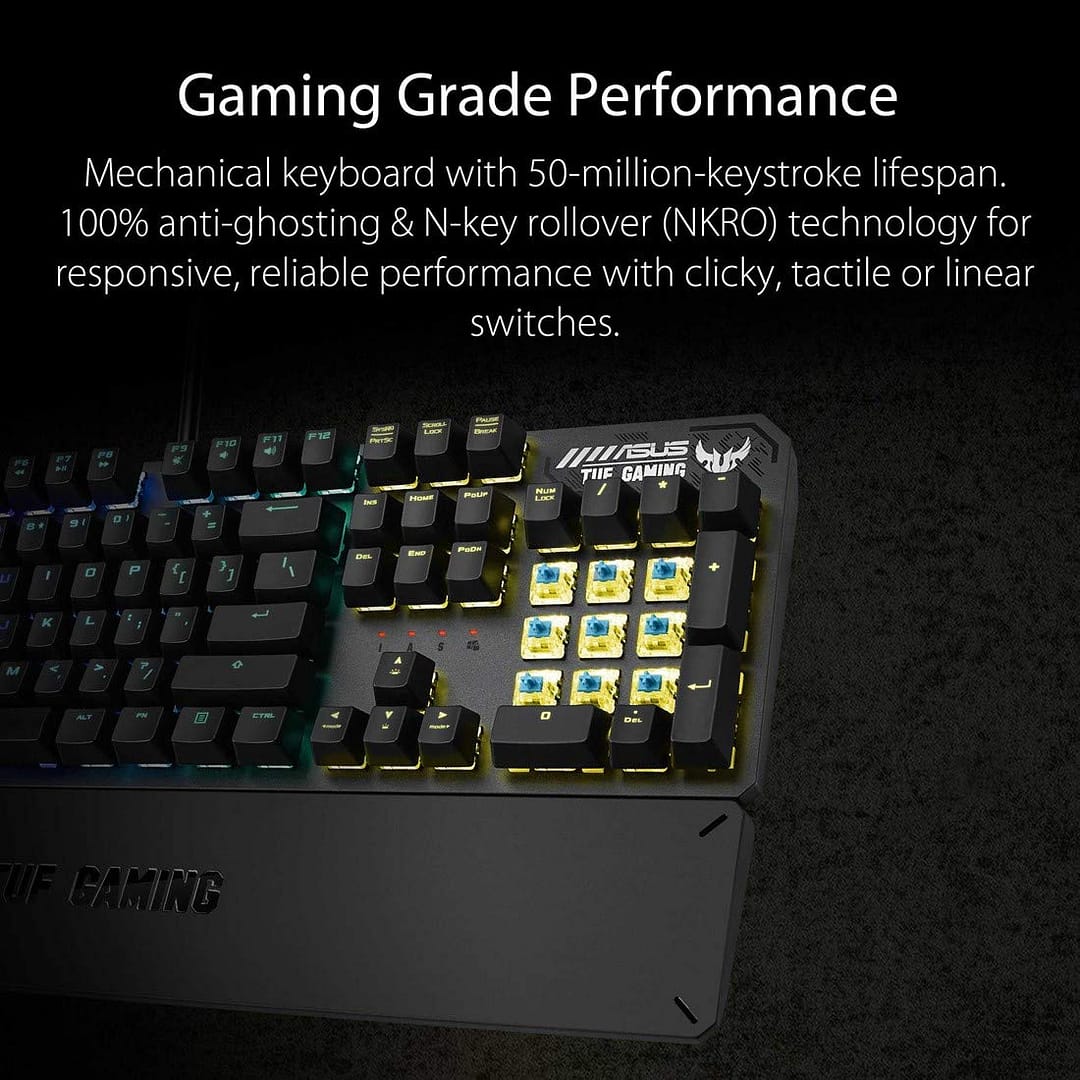 ASUS TUF K3 Gaming RGB keyboard - Image 7