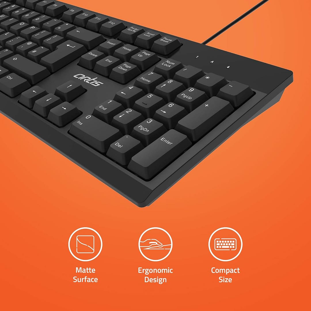 Artis C33 USB Wired Keyboard and Mouse Combo - Image 2