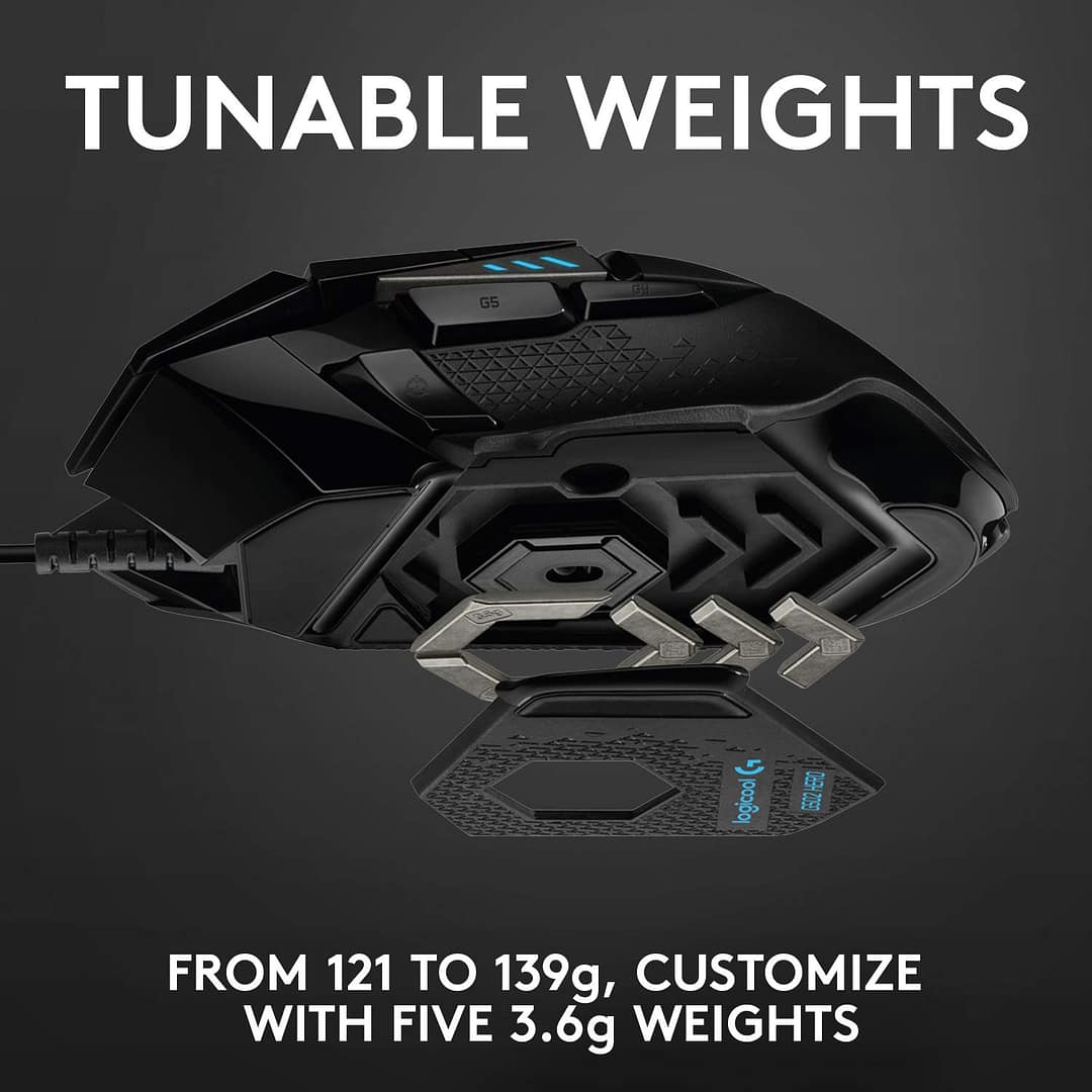 Logitech G502 Wired Gaming Mouse - Image 6