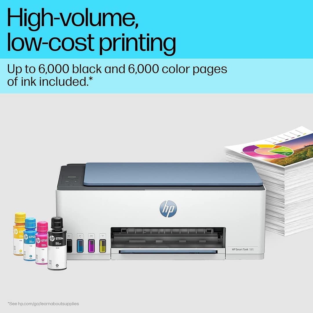 HP Smart Tank 585 All-in-One Printer - Image 4