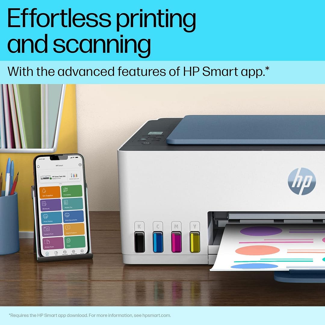 HP Smart Tank 585 All-in-One Printer - Image 5