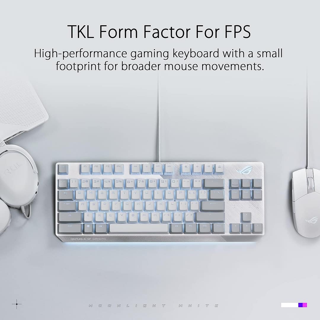 ASUS ROG Strix Scope NX TKL Moonlight RGB Gaming keyboard - Image 5