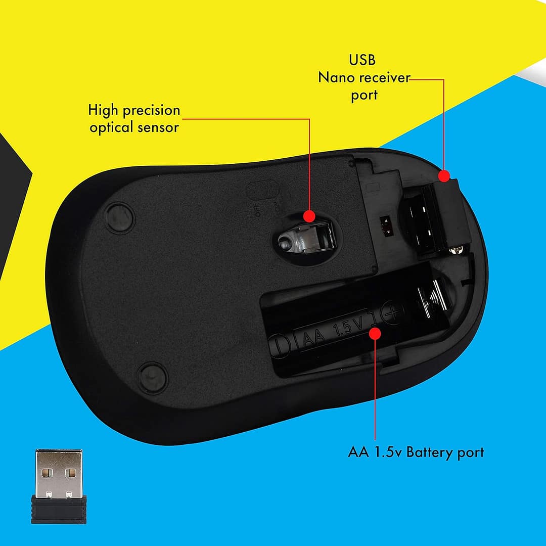 ZEBRONICS Zeb-Bold Wireless Optical Mouse - Image 2