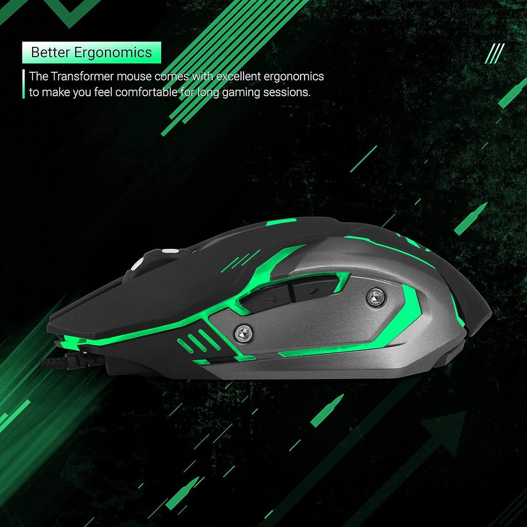 ZEBRONICS Zeb-Transformer-M Wired USB Mouse - Image 3