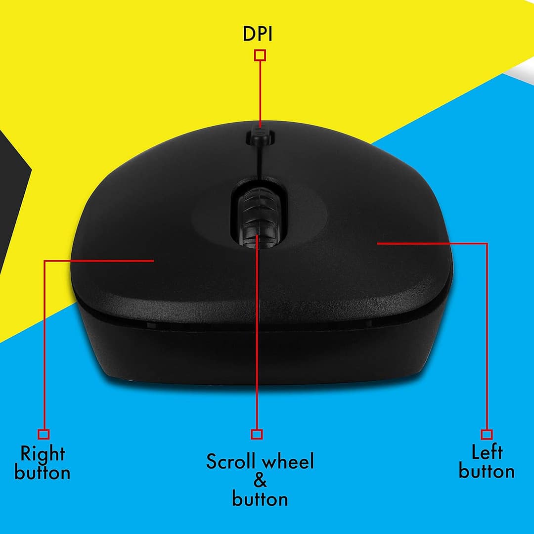 ZEBRONICS Zeb-Bold Wireless Optical Mouse - Image 3