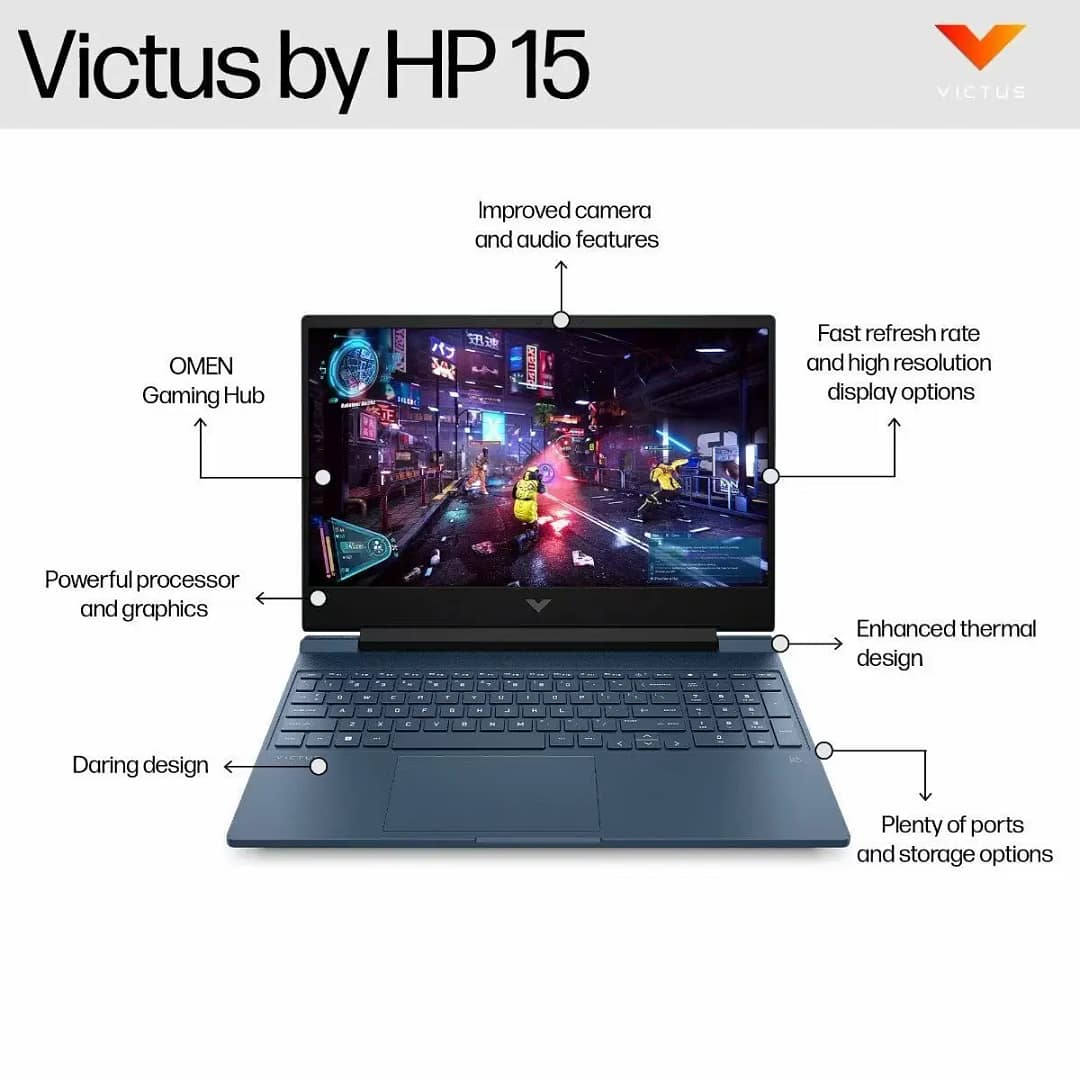 HP Victus Gaming Laptop-6N030PA#ACJ - Image 9