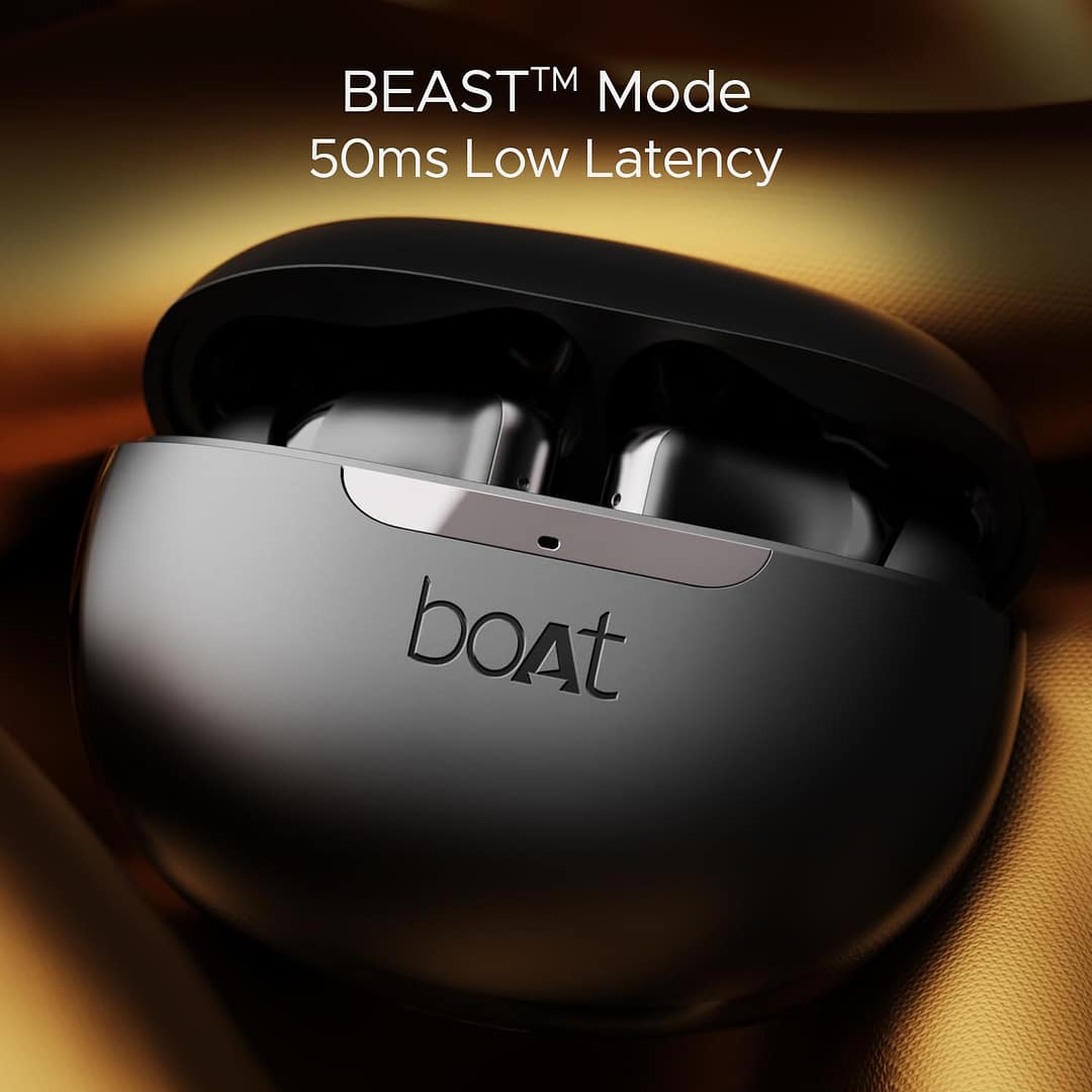 boAt Airdopes 141 ANC Wireless Earbuds with Mic - Image 3