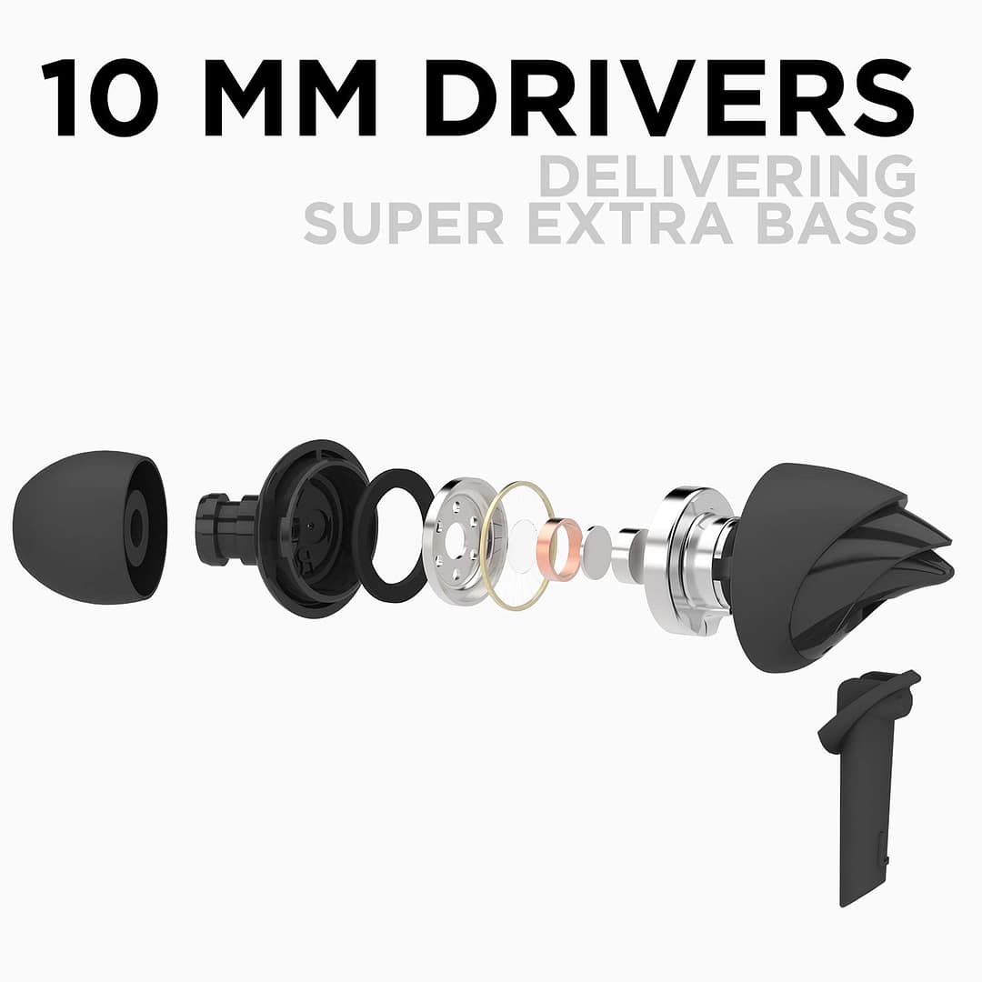 Artis BassHeads 100 Wired Earphone with Mic - Image 3