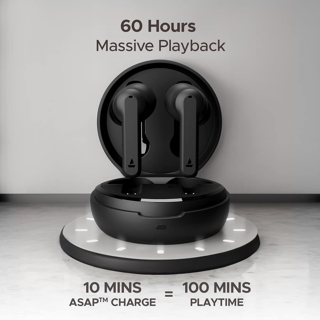 boAt Airdopes Sonik Wireless Earbuds with Mic - Image 3