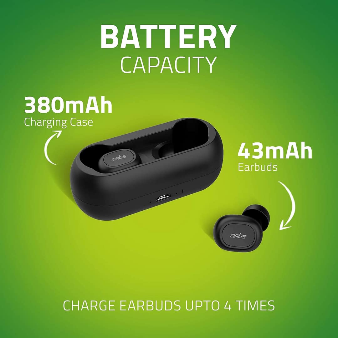 Artis BE810M True Wireless Earbuds with Mic - Image 3