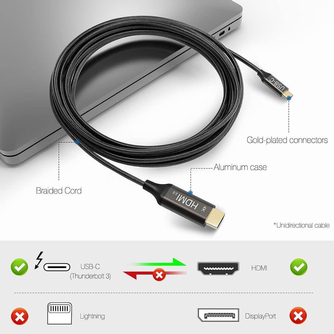 HAMMOK CHRISTY TYPE-C to HDMI Cable - Image 3