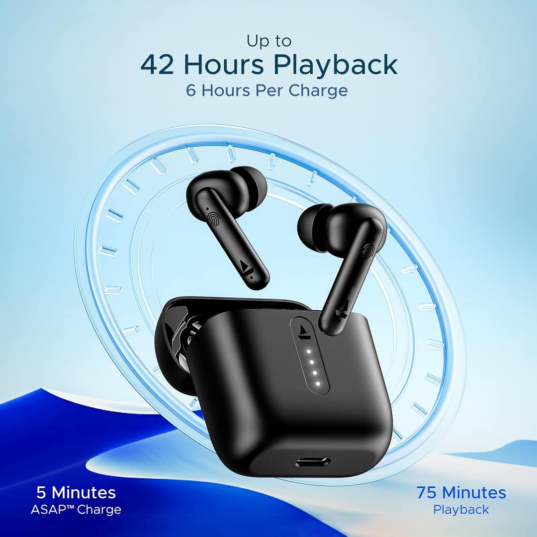 boAt Airdopes 141 Truly Wireless Earbuds with Mic - Image 5