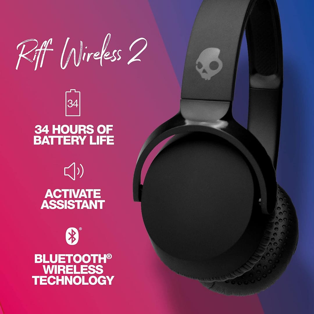 Skullcandy Riff 2 Wireless Headphone with Mic - Image 2