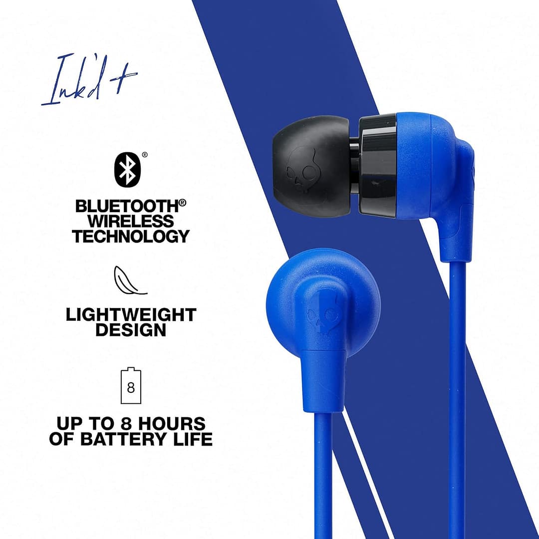 Skullcandy Inkd Plus Wireless Earphones with Mic - Image 2